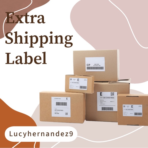 Extra Shipping Label For Overweight Packages - Picture 1 of 1